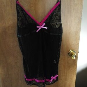 😎Black see though lingerie